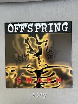L'offspring Smash A Été Signé? Autographe Vinyl Lp Jsa Authentic Epitaph Records