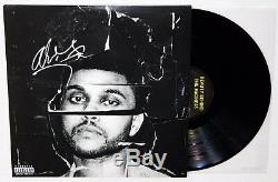 L'weeknd Signe La Folie Beauty Derrière 2x Lp Record Abel Auto Vinyl Psa Coa