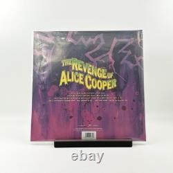 La Vengeance d'Alice Cooper Signée Violet 2LP Vinyle Autographié