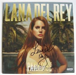 Lana Del Rey A Signé L’album Paradise Autographié, Disque Vinyle, Coa Preuve Exacte