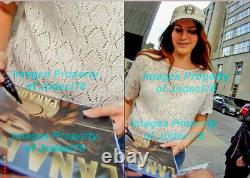 Lana Del Rey A Signé Paradise 12x12 Couverture De L'album Photo No Vinyl Exact Proof Jsa