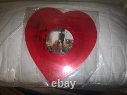 Lana Del Rey Lust For Life Heart Picture Disk Vinyl Rare Signé