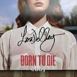 Lana Del Rey a signé l'autographe Born To Die Vinyl PREUVE