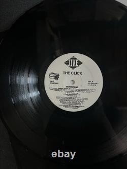 Le vinyle autographe signé de The Click, rare, jamais utilisé, neuf, Hurricane