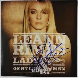 Leann Rimes Jsa Signé Autograph Record Album Vinyl Ladies & Gentlemen