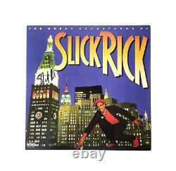 Les Grandes Aventures de Slick Rick, Disque Vinyle Signé et Autographié Rap JSA COA