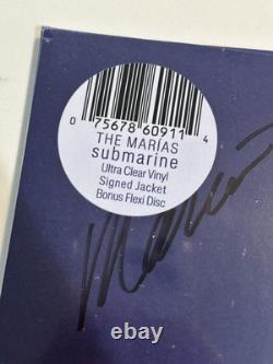 Les Marias VINYLE LP Sous-Marin SIGNÉ & Disque Flexi AUTOGRAPHIE NOUVEAU SCELLÉ
