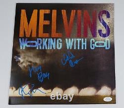 Les Melvins Ont Signé Autograph Vinyl Album Acoa Buzz Osborne & Autres