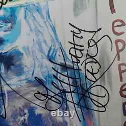 Les piments rouges brûlants - Album vinyle LP 'By The Way' signé par les autographes de Kiedis