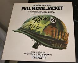 Lettre autographiée signée Stanley Kubrick avec Vinyle de Full Metal Jacket JSA LOA