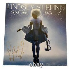 Lindsey Stirling Snow Waltz Signé / Autographié Vinyl Lp Album Beckett Coa