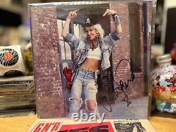 Lita Ford Capsule Temporelle Vinyle LP Signé à la Main État Neuf Certificat d'Authenticité Inclus Runaways