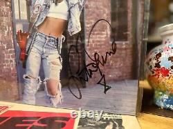 Lita Ford Capsule Temporelle Vinyle LP Signé à la Main État Neuf Certificat d'Authenticité Inclus Runaways