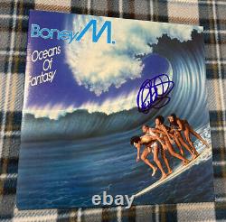 Liz Mitchell Disque Vinyle Album Autographié Boney M Oceans Of Fantasy