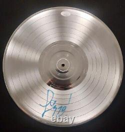 Lizzo a signé un disque vinyle en platine autographié Rappeuse Superstar Rare JSA AK74145