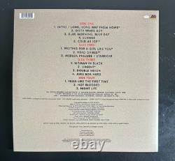 Lou Gramm signé Foreigner 4 Live Tour album vinyle RSD exclusif preuve exacte