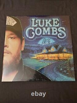 Luke Combs Gettin' Old Exclusive Vinyl Lp Signed Autograph Auto Scelled