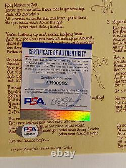 MIKE RUTHERFORD a signé un vinyle autographié MIKE & THE MECHANICS/GENESIS avec un certificat d'authenticité (COA).