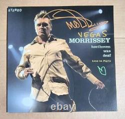 MORRISSEY Las Vegas 2024 Beethoven Était Sourds Vinyle Autographié Avec BAS