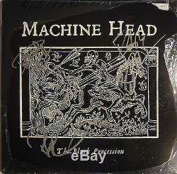 Machine Head Signe Autographed Record Rare 10 Vinyl Etanche Nice Withpics