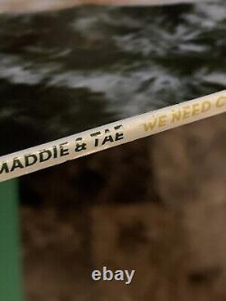 Maddie & Tae Nous Avons Besoin de Noël LP Vinyle Vert Émeraude Signé Autographié JSA COA