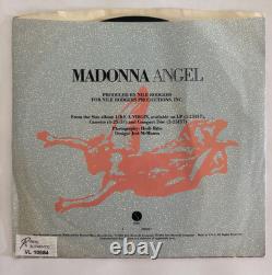 Madonna Ange Pochette Signée Autographe 45 tours Vinyle avec Certificat d'Authenticité