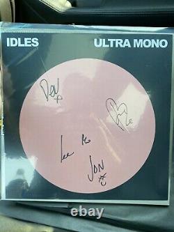 Main Signe Ultra Mono Idles Deluxe Vinyle New Autographié Vendu Rsd-out