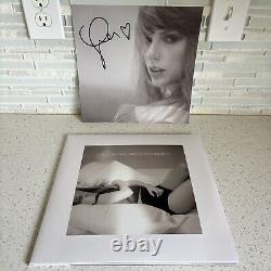 Manuscrit signé rare du cœur parfait de Taylor Swift, vinyle autographié TTPD 2LP