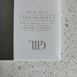 Manuscrit signé rare du cœur parfait de Taylor Swift, vinyle autographié TTPD 2LP