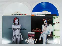 Marilyn Manson Signé Autographié Animaux Mécaniques Rien Album De Vinyle Jsa
