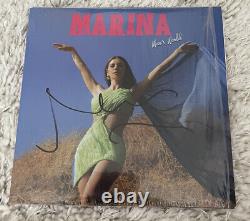 Marina Signé Man's World Pink 7 Vinyle Autographe Rare