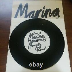 Marina & The Diamonds Mowgli's Road / Espace Et Bois Vinyl 7 Signed Rare 2009