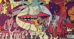 Maroon 5 Vinyle Autographié Signé Adam Levine + 4 Loa Beckett Bas Surexposé