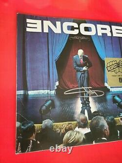 Marshall Mathers Eminem Signé Autographed'encore' Vinyl Album Psa