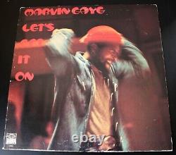 Marvin Gaye A Signé Autographied 'let It On' Vinyl Album Lp Psa Dna Loa