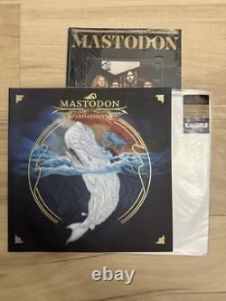 Mastodon Disque Vinyle Leviathan Blanc/Marbré Autographié Paul Romano 54/300