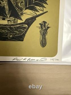 Mastodon Disque Vinyle Leviathan Blanc/Marbré Autographié Paul Romano 54/300
