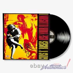 Matt Sorum Vinyle LP dédicacé signé Use Your Illusion I Guns N' Roses PSA