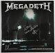 Megadeth Jsa Signé Autograph Record Album Vinyl Dave Mustaine Débranché Dans Le Coffre