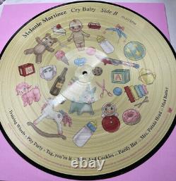 Melanie Martinez Cry Baby Vinyl 2015 Edition Limitée Picture Disc Signed Non Utilisé