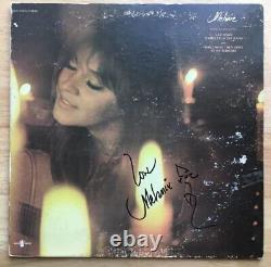 Melanie Signé Bougies Autographes Dans La Pluie Album Vinyle ! Melanie Safka