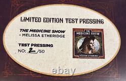 Melissa Etheridge Signé Test Autographié Pression Vinyl Lp The Medicine Show #2
