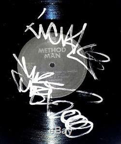 Method Man Wu-tang Clan Main Signe Autographed Record Album Vinyl! Rare! Withcoa