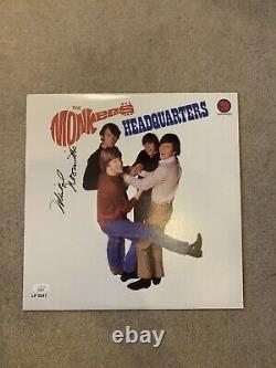 Michael Nesmith Signé Siège Autographié Les Monkees Vinyl Jsa Mike