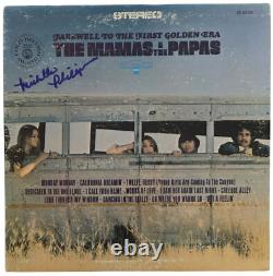 Michelle Phillips a signé l’album des Mamas and the Papas avec certificat d’authenticité, preuve d’autographe sur vinyle