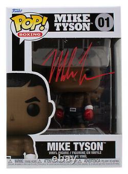 Mike Tyson Signé Boxe Funko Pop #01 Tyson Hologram+jsa