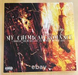 Mikey Way A Signé Mon Chemical Romance Band Lp Vinyl Record Album Bassist Coa