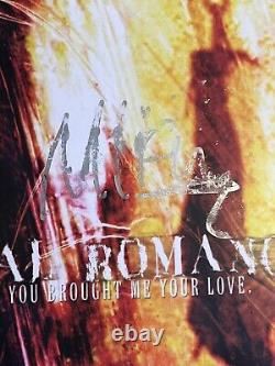 Mikey Way A Signé Mon Chemical Romance Band Lp Vinyl Record Album Bassist Coa