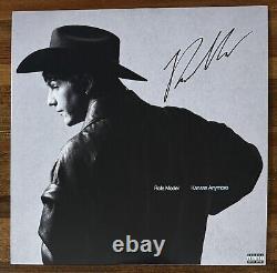 Modèle de rôle signé Kansas plus Baby Blue Vinyl LP Autographié Beckett BAS COA