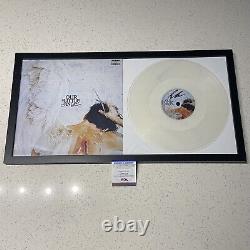 Modèle de rôle signé Notre petit ange Vinyle Disque LP Encadré Autographe Rare PSA Coa